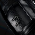 Samsonite Leather Expandable Briefcase, Black, One Size, 17" - Image 4